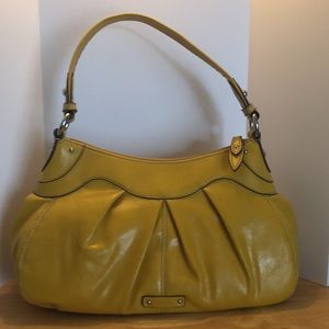 Nine West Goldish-Yellow Shoulder Bag